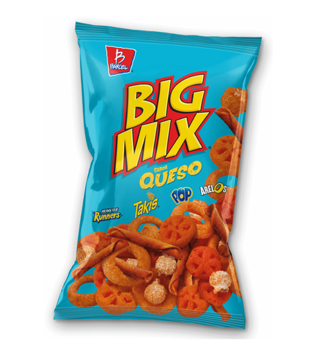 [0002745] BIG MIX QUESO BOTADAS SURTIDAS SABOR QUESO PICANTE 75GR