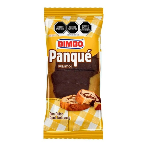 [0002223] PAN DULCE PANQUE MARMOL BIMBO 280GR