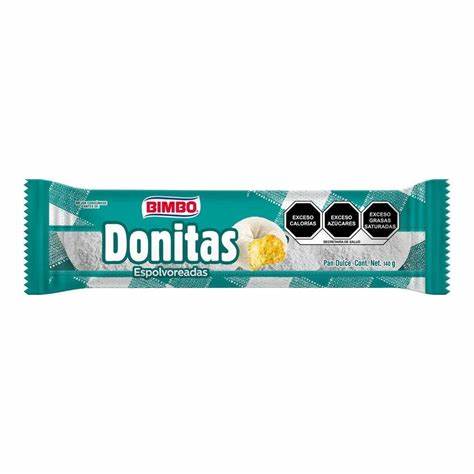 [0002294] PAN DULCE DONITAS ESPOLVOREADAS BIMBO 140GR