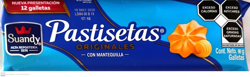 [0002740] GALLETAS PASTISETAS ORIGINALES CON MANTEQUILLA 90GR