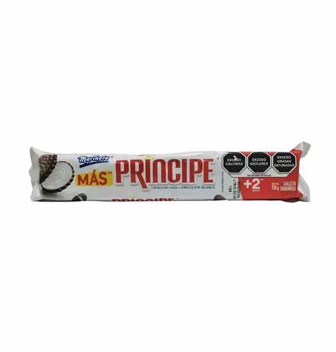 [0002640] GALLETA SANDWICH PRINCIPE RELLENO CHOCOLATE BLANCO 126GR