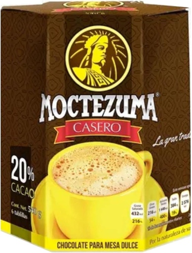 [0002379] CHOCOLATE MOCTEZUMA CASERO 540g