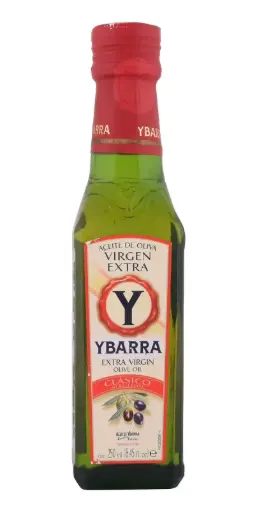 ACEITE YBARRA OLIVA EXTRA VIRGEN 12/250 ML.