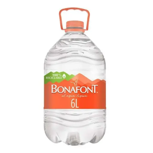AGUA BONAFONT 6 LT.