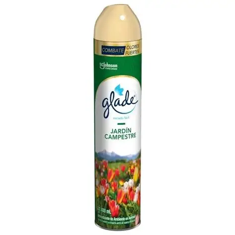 AROMATIZANTE GLADE JARDIN CAMPESTRE 12/400 ML.