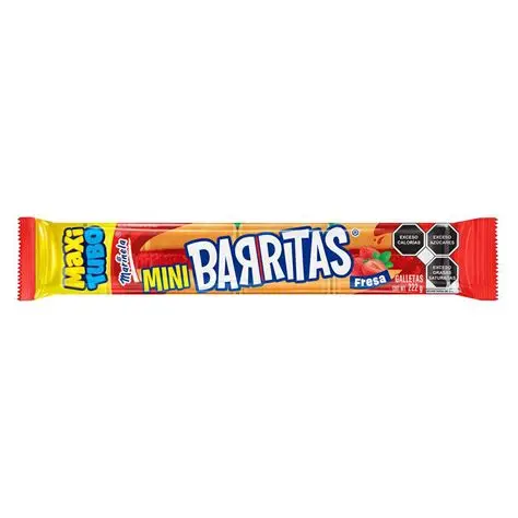 BARRA MARINELA BARRITAS MINI FRESA 222 GR.