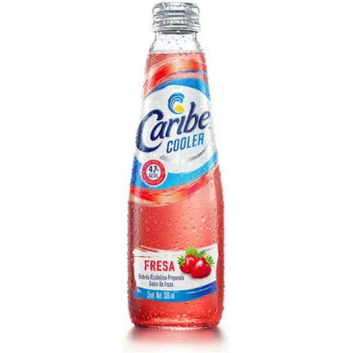 BEB. CARIBE COOLER FRESA 12/300 ML.