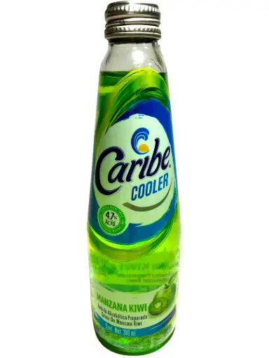 BEB. CARIBE COOLER MANZANA KIWI 12/300 ML.