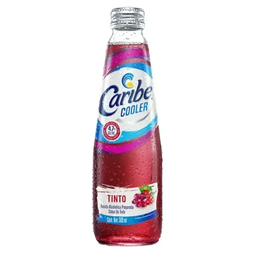 BEB. CARIBE COOLER TINTO 12/300 ML.