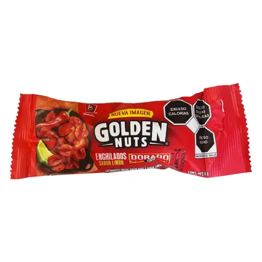 BOT. BARCEL CACAH. GOLDEN NUTS ENCHILADOS 78 GR.