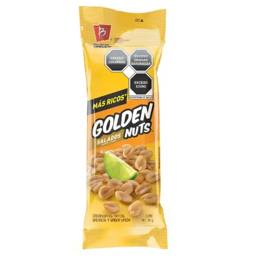 BOT. BARCEL CACAH. GOLDEN NUTS SALADOS 78 GR.
