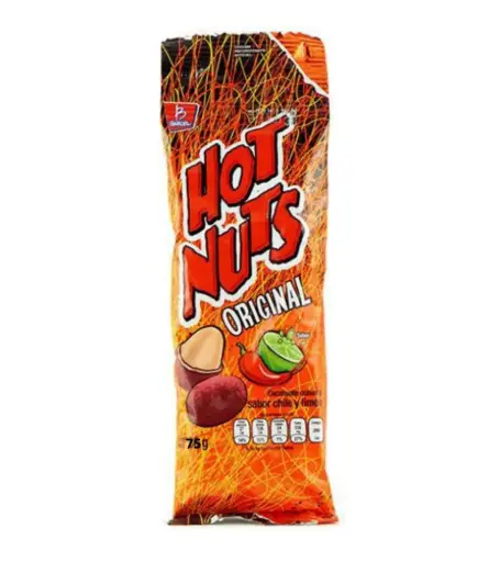 BOT. BARCEL CACAH. HOT NUTS 75 GR.