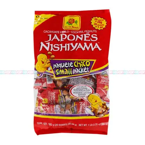 BOT. NISHIYAMA CACAH. JAPONES 15/20/28 GRS.