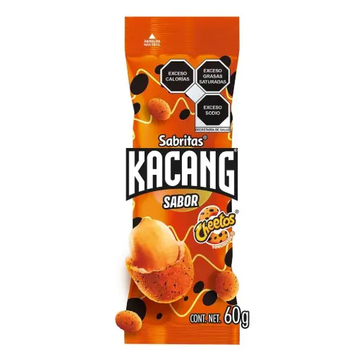 BOT. SABRITAS CACAH. KACANG QUESO 60 GR.