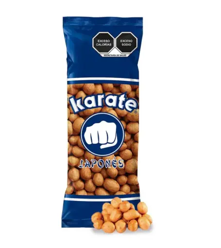 BOT. SABRITAS CACAH. KARATE JAPONES 75 GR.