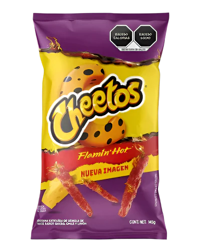 BOT. SABRITAS CHEETOS FLAMING HOT 48 GR.