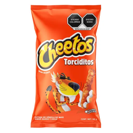 BOT. SABRITAS CHEETOS TORCIDITOS 48 GR.