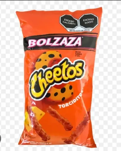 BOT. SABRITAS CHEETOS TORCIDITOS BOLZAZA 120 GR.
