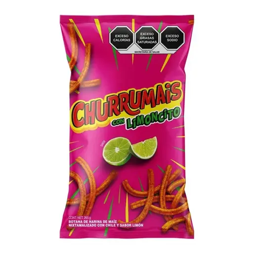 BOT. SABRITAS CHURRUMAIZ 45 GR.