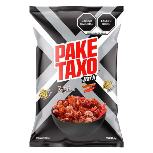 BOT. SABRITAS PAKETAXO DARK 44 GR.