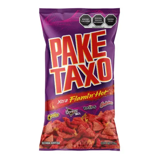 BOT. SABRITAS PAKETAXO EXTRA FLAMING HOT 81 GR.