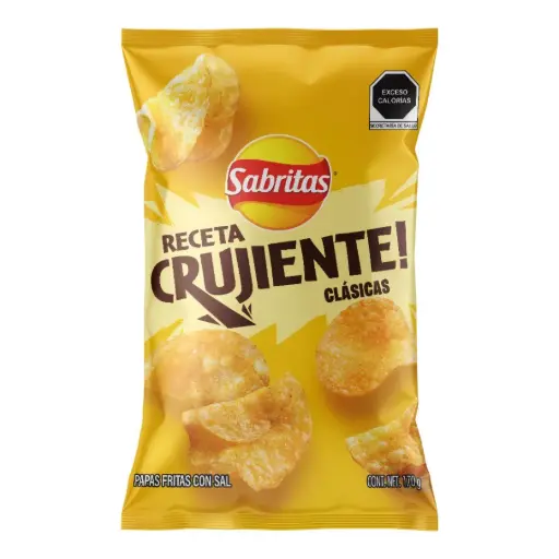 BOT. SABRITAS PAPAS RECETA CRUJIENTE 70 GR.