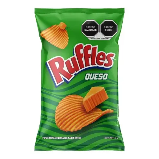 BOT. SABRITAS RUFFLES BOLZAZA 88 GR.
