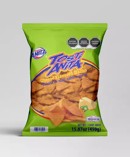 BOT. TOSTI ANITA QUESO 450 GR.