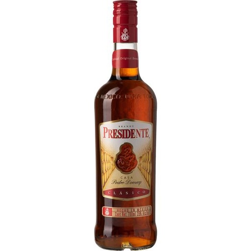 BRANDY PRESIDENTE CLASICO 700 ML.