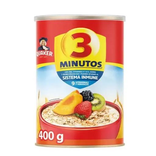 AVENA 3 MINUTOS BOTE 36/400 GR.