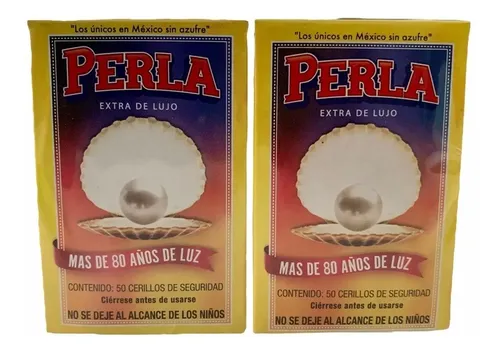 CERILLOS PERLA 10/50 PZAS.
