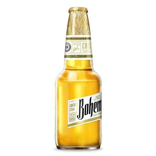 CERVEZA BOHEMIA CLARA 355 ML.