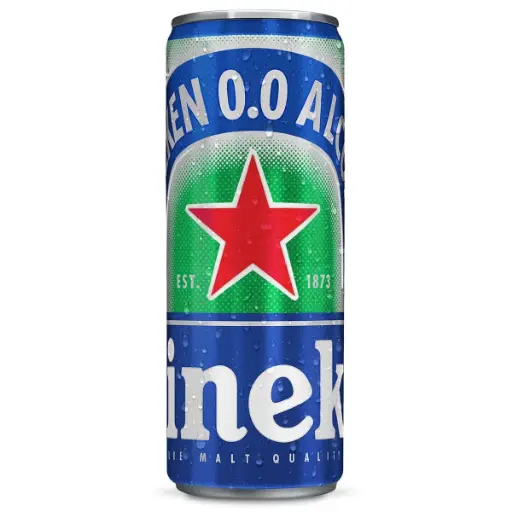 CERVEZA HEINEKEN 0.0 LATA 355 ML.