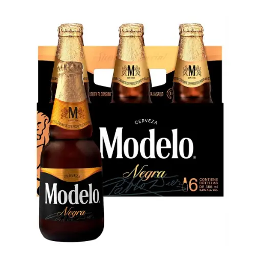 CERVEZA MODELO ESPECIAL NEGRA BOTELLA 355 ML.
