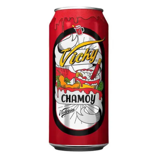 CERVEZA VICKY CHAMOY 473 ML.