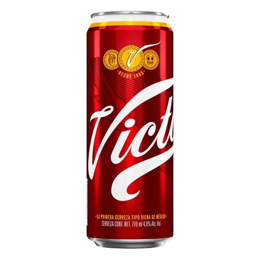 CERVEZA VICTORIA MEGA LATON 710 ML.