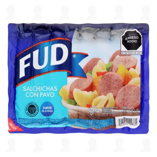 CF. SALCHICHA FUD PAVO 266 GR.