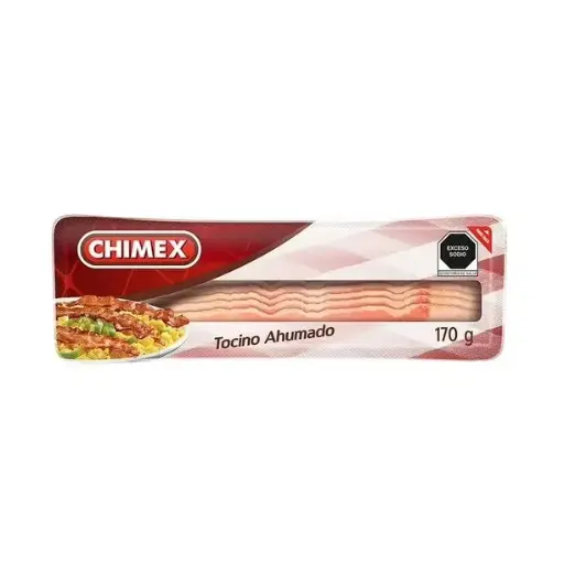 CF. TOCINO AHUMADO CHIMEX 170 GR.
