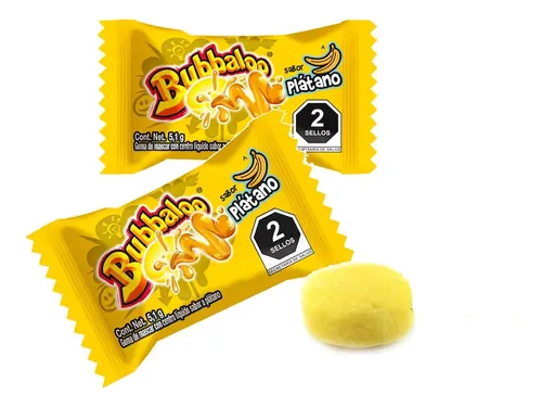 CHIC. BUBBALOO PLATANO 1 PZA.