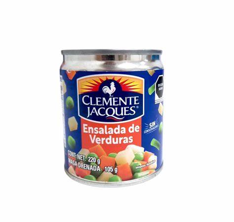 [0000389] ENSALADA DE VERDURAS CLEMENTE JACQUES 220G