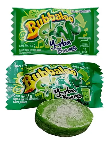 CHIC. BUBBALOO YERBABUENA 1 PZA.