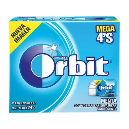 CHIC. ORBIT MENTA 24/40/4 PZAS.