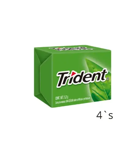 CHIC. TRIDENT YERBABUENA 4S