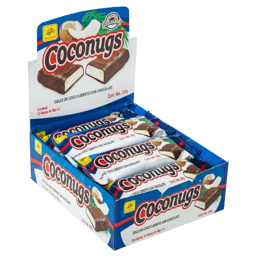 CHOC. COCONUGS 24/12/28 GR.