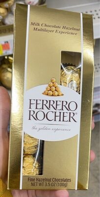 CHOC. FERRERO ROCHER 100 GR. 6/8 PZAS.