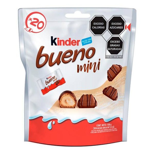 CHOC. KINDER BUENO MINI 20/108 GR.