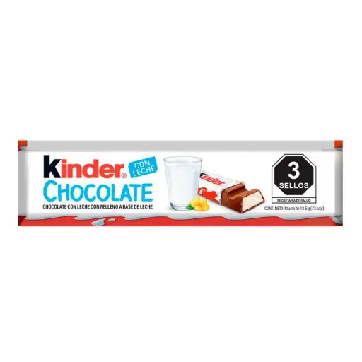 CHOC. KINDER CHOCOLATE 12,5 GR.