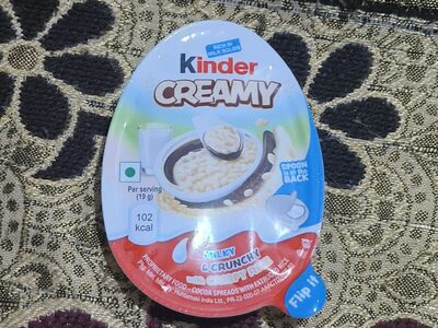 CHOC. KINDER CREAMY 19 GR.