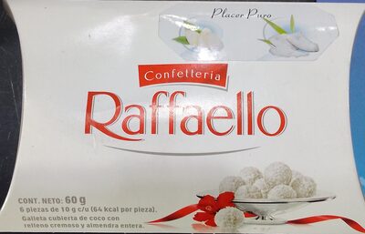 CHOC. RAFFAELLO 10/6 PZAS.