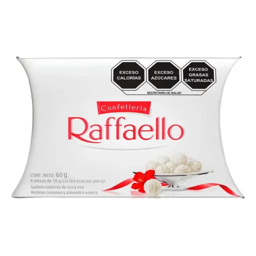 CHOC. RAFFAELLO 10/6 PZAS.